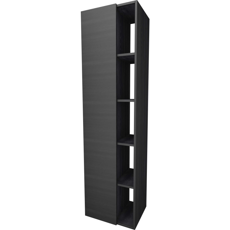 Sanibell Proline højskab, 35x169 cm, sort eg