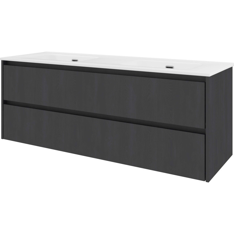 Sanibell Proline møbelpakke, 141x46,8 cm, sort eg