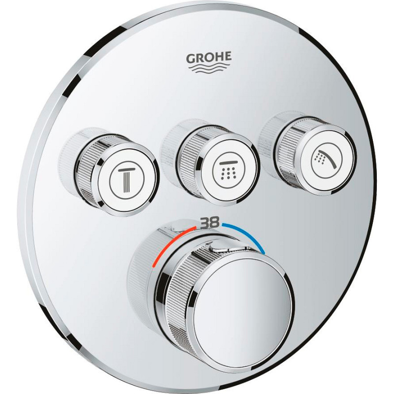 Grohe Grohtherm SmartControl duschblandare, krom