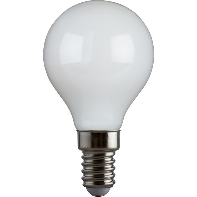 e3light LED Proxima P45 E14 C930 470 lumen dæmpbar opal CRI95