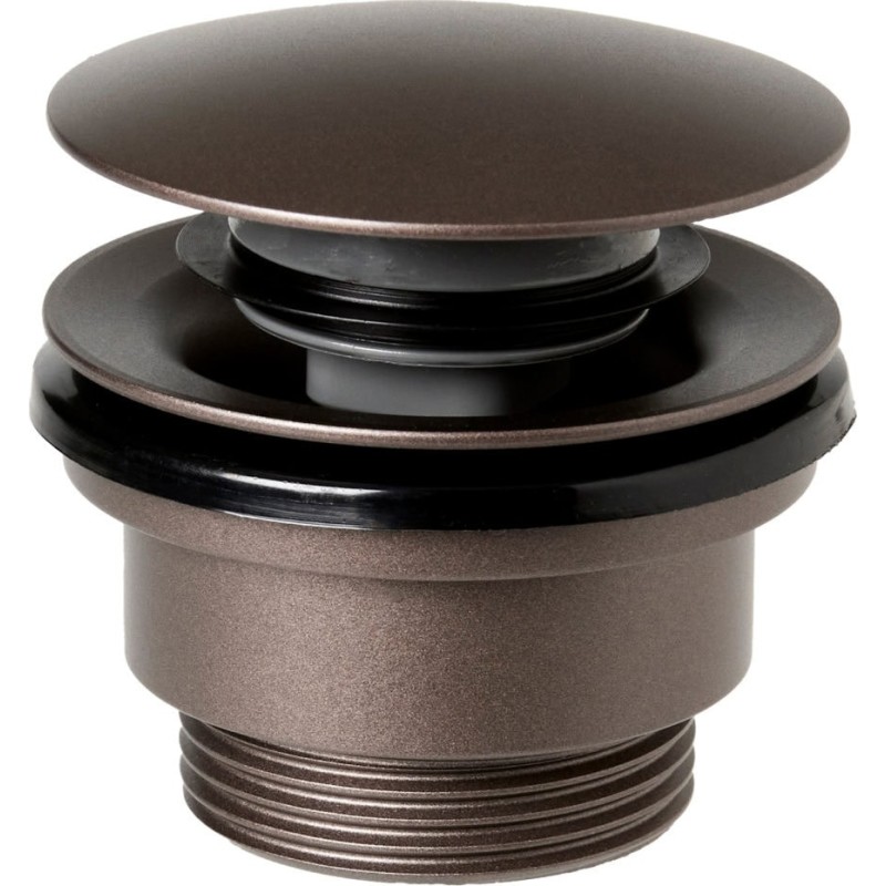 Cassøe bundventil, push-open, mat bronze