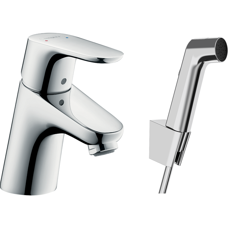 Hansgrohe Focus 70 tvättställsblandare, krom