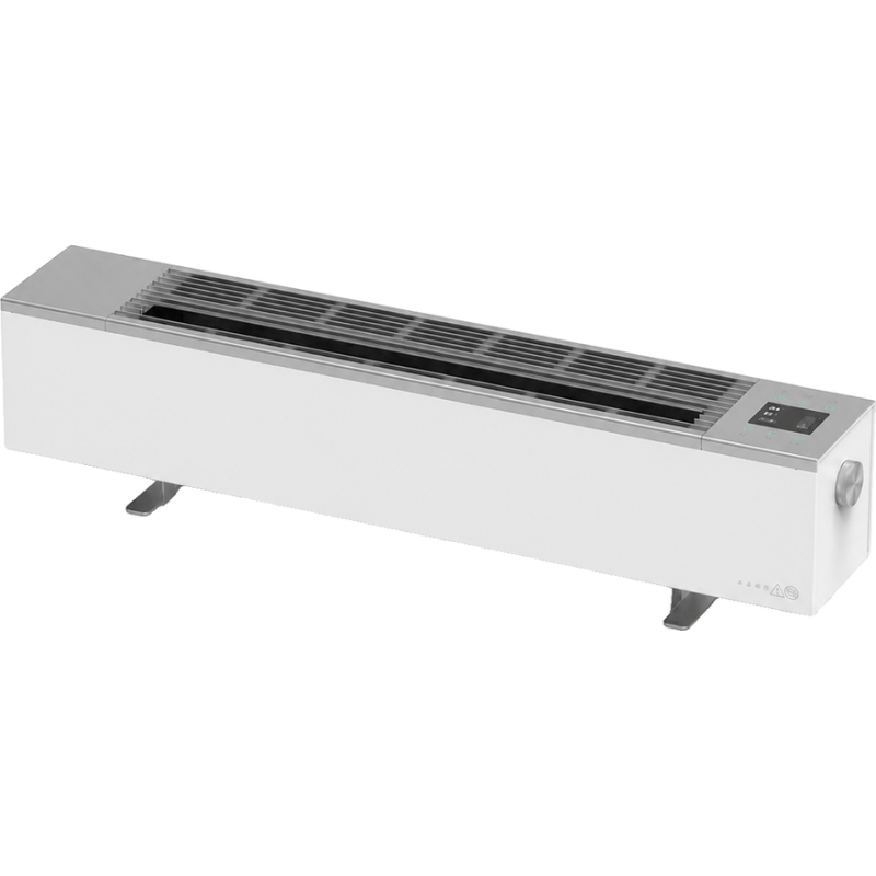 Aeno premium elradiator 2000W, flameffekt, vit