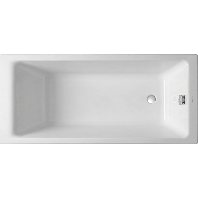 Coba badekar, 180x80 cm, hvid
