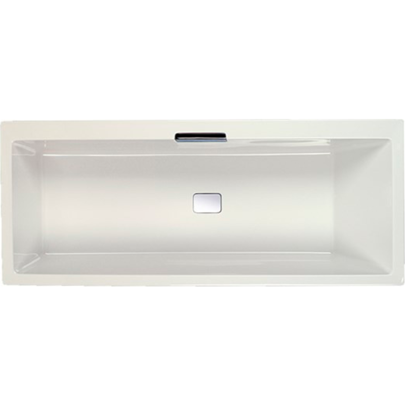 Str&oslash;mberg Celsius badkar, 170x75 cm, h&ouml;ger, vit