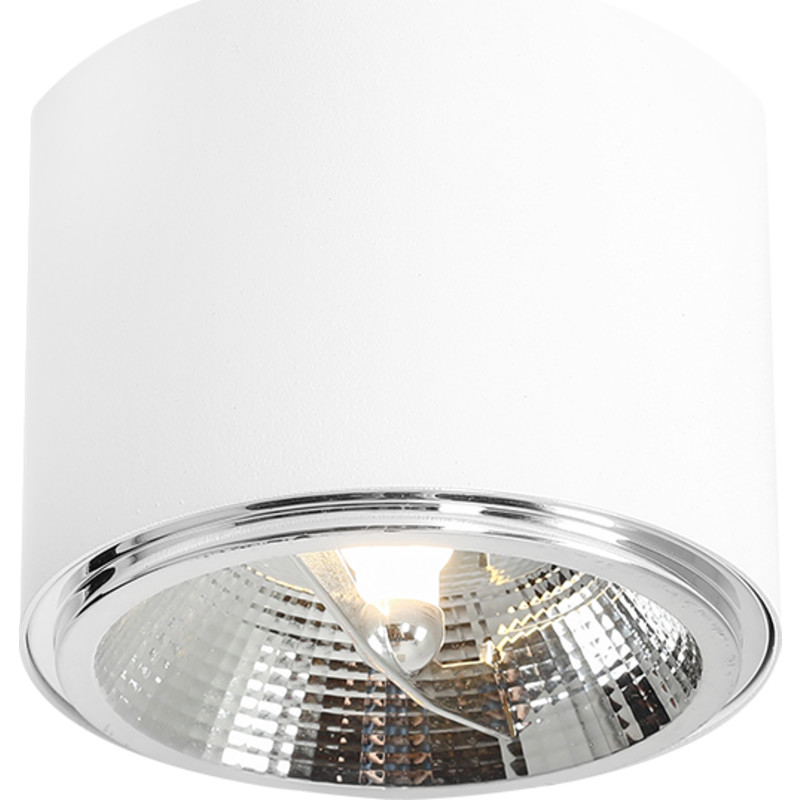 Aldex Bot loftslampe, 10W, hvid