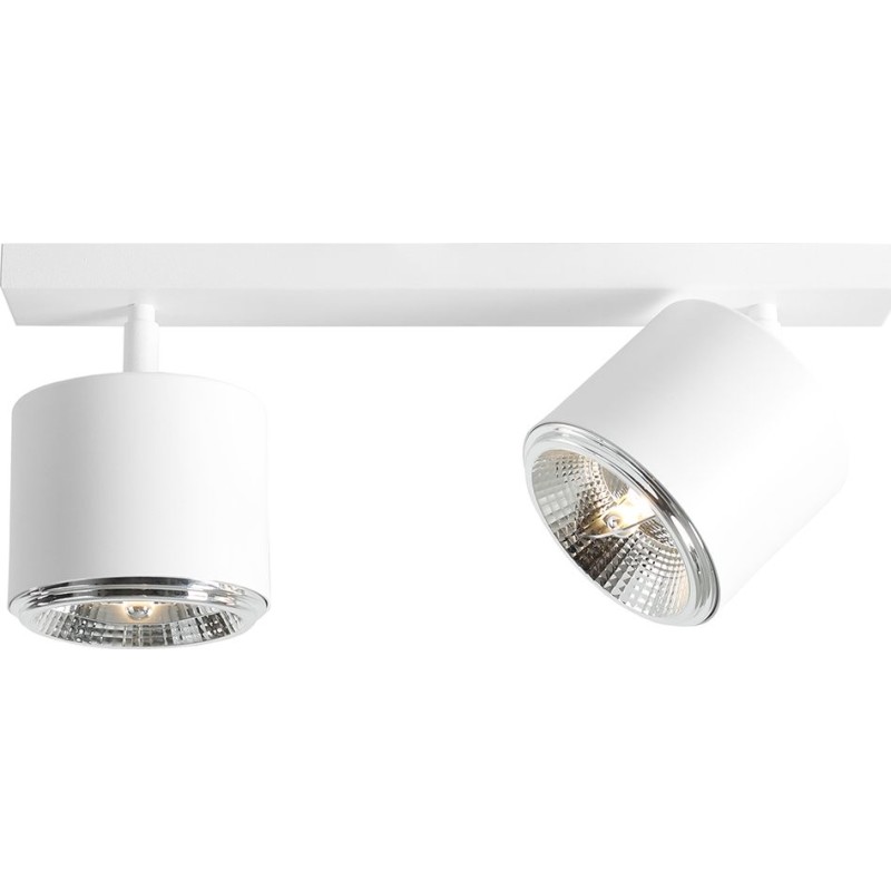 Aldex Bot loftslampe, GU10, 10W, hvid