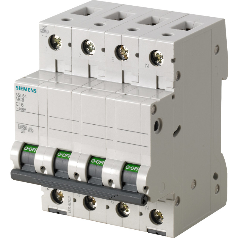 Siemens automatsikring C 3P+0, 10A