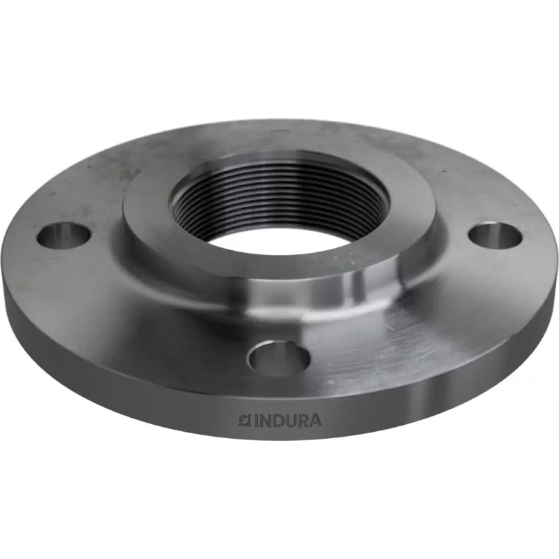 Sort stålflange 1/2"