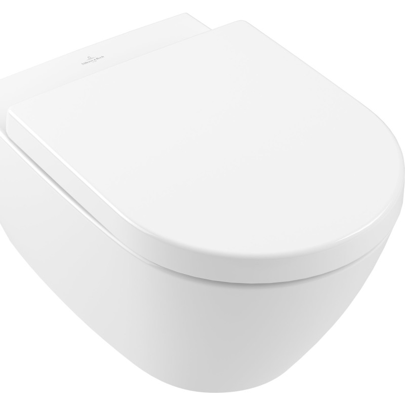 Villeroy & Boch Subway 2.0 væghængt toilet, uden skyllekant, hvid