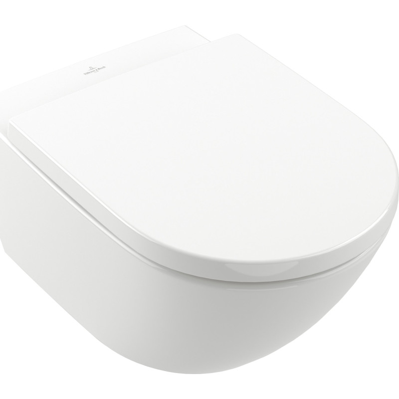 Villeroy & Boch Subway 3.0 v&auml;ggh&auml;ngd toalett, utan spolkant, vit