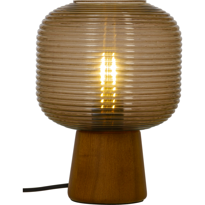 Aneta Lighting Aura bordslampa, brun