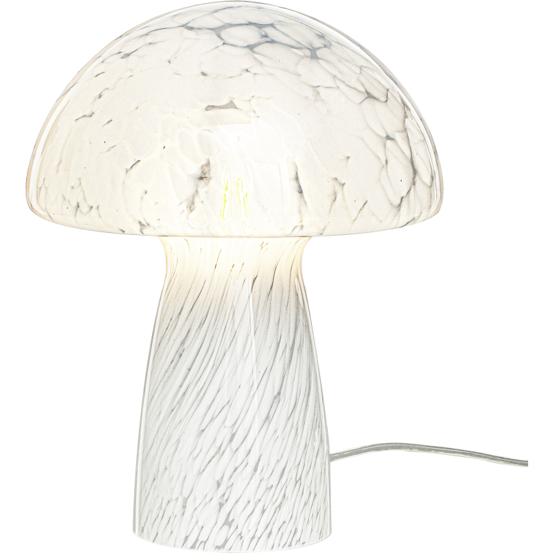 Aneta Lighting Mushi bordslampa, vit, H29 cm