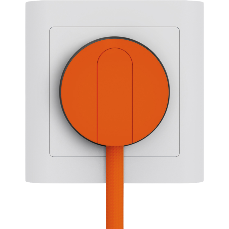 Norm K stikprop, med jord, orange
