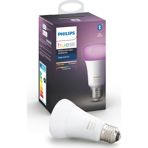 Philips Hue E27 Color LED pære