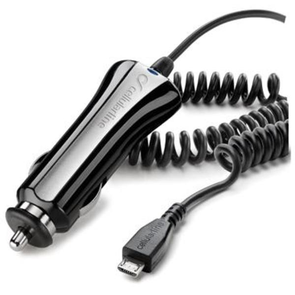 Kjøp Cellularline Lader til bil (1224V) med Micro USB Kjøp Cellularline Lightning lader til bil (1224V) til
