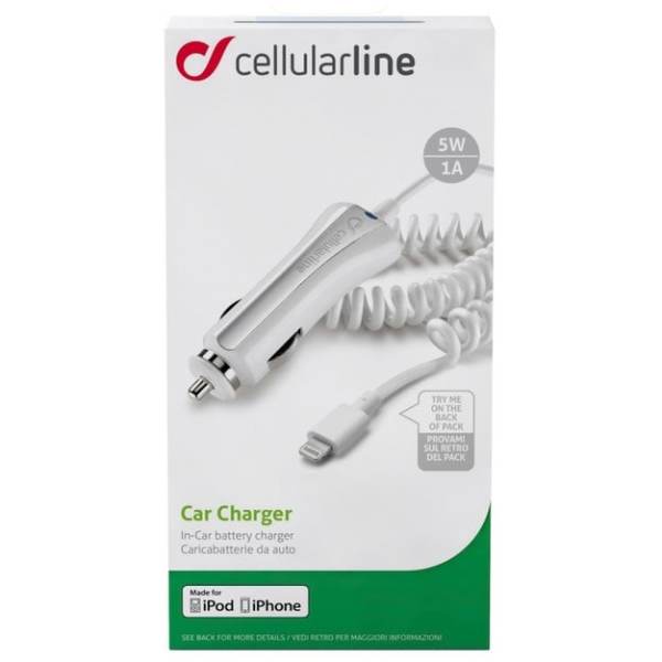 Kjøp Cellularline Lightning lader til bil (1224V) til Kjøp Cellularline Lightning lader til bil (1224V) til