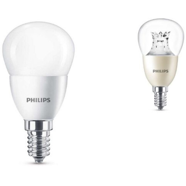 Philips LED Kronepære E14 Philips Hue White 5,5 W E14 LED mignonpære | Lampegiganten.no