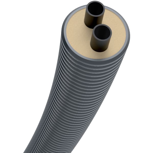 Flexstar Duo præisoleret pex rør til varme 32/105 mm, 10 mtr | 1091674-010