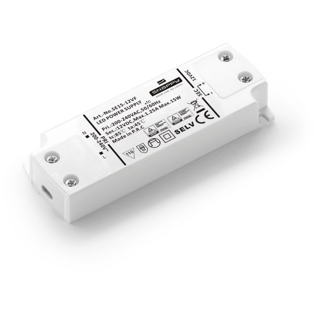 Snappy LED Driver Slim 15W 12V | SE15-12VF