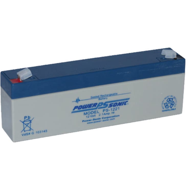 Blyackumulator 12V 2,0 Ah, PS1221, VdS