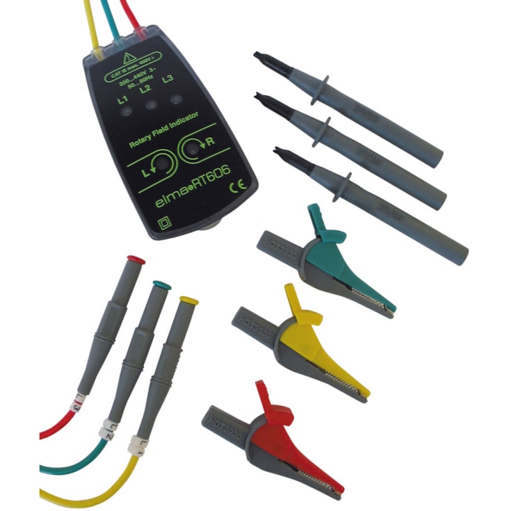 FASEFØLGE-/DREJETESTER RT606