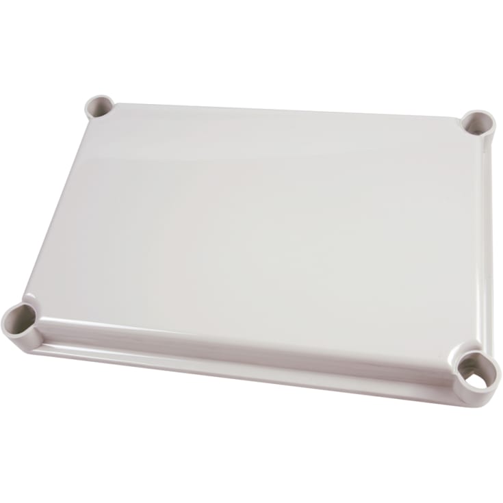 4 stk DÆKSEL 280X280X30 ABS GRÅT