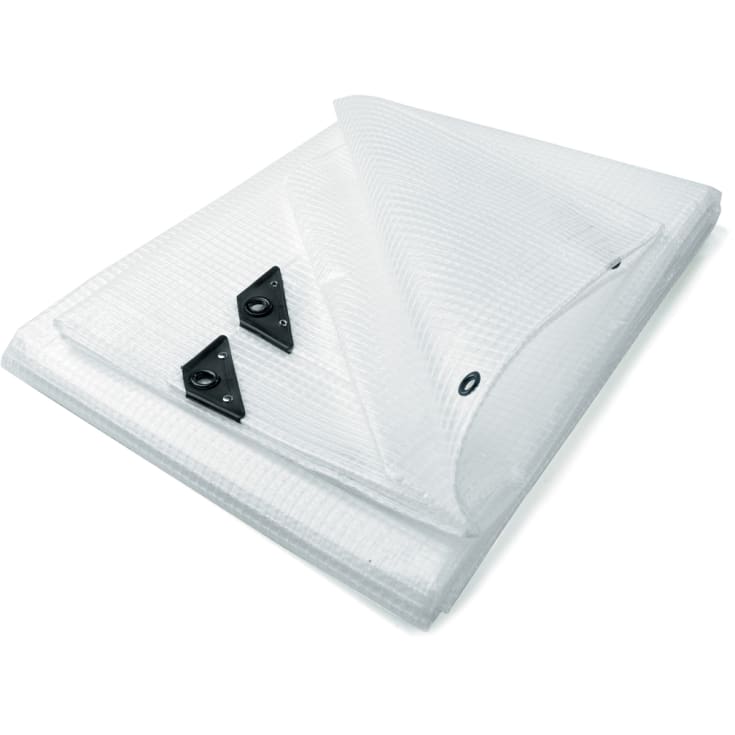 Worker armeret presenning, 4 x 4 meter