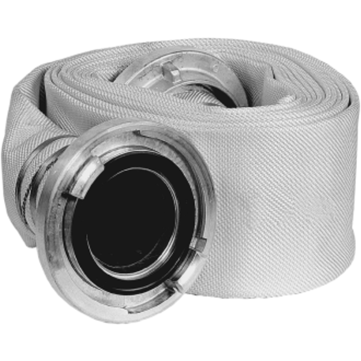 Grundfos 4" brannslange med Storz-koblinger komplett, 10 m