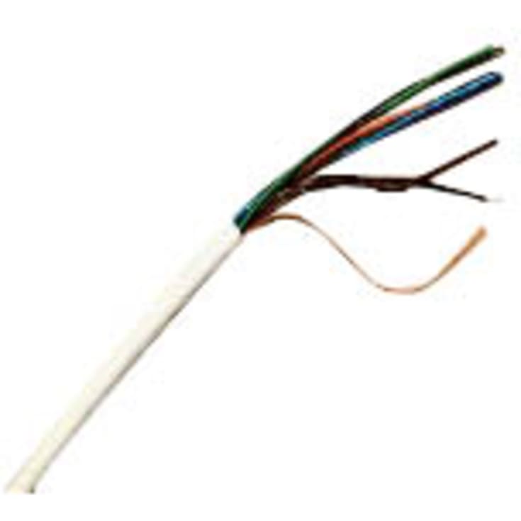 500 meter Signalkabel PT-HF 3X2X0,6 Hvid Halogenfri T500