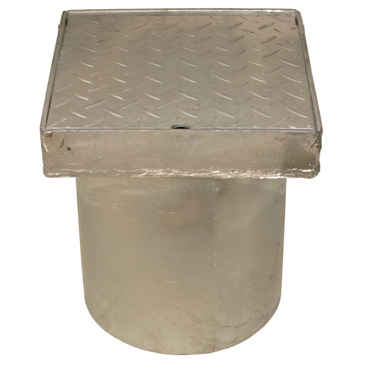 Duco 280 x 350 mm karm/dæksel, fast, 2,5 t, galv. smedejern