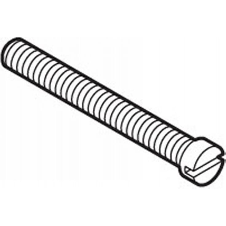 10 stk LK skrue med cylinderhoved, Ø4x35 mm