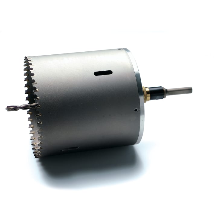 Baier Core-bit / Japanerbor, Ø 130 x 140 mm - enkeltskær