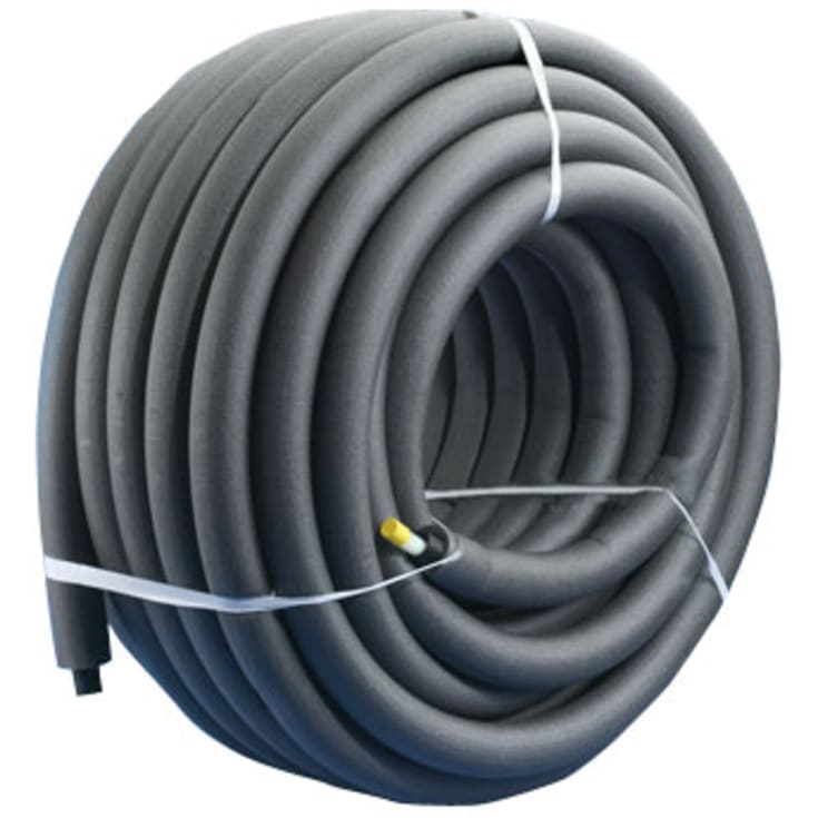 50 meter Wavin universal pex rør-i-rør med isolering til vann og varme, 18 mm
