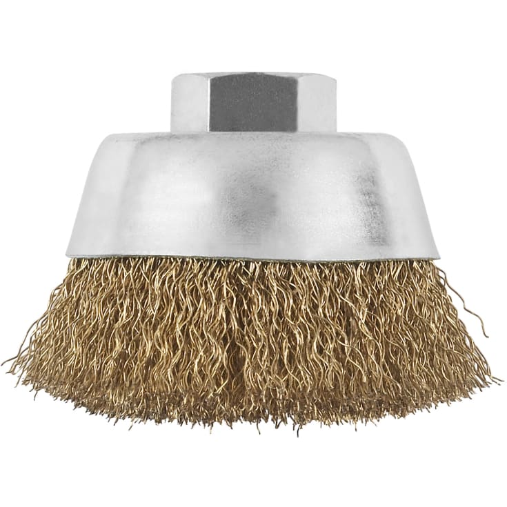 Kopper stålbørste, Ø 70 mm