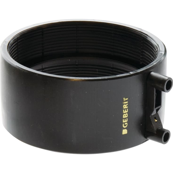 Geberit 110 mm sort PEH EL sveisestuss