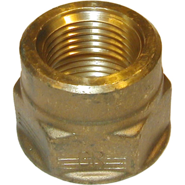 Messing reduktionsmuffe, 1/2" x 3/8"