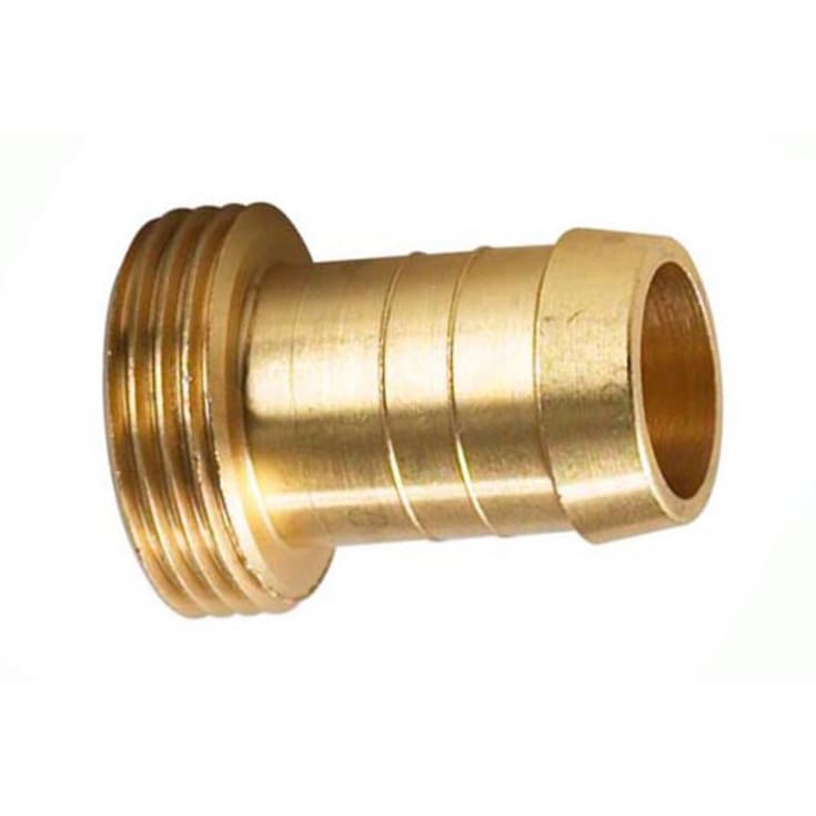 Slangestuds 1/2" gevind 1/2" studs