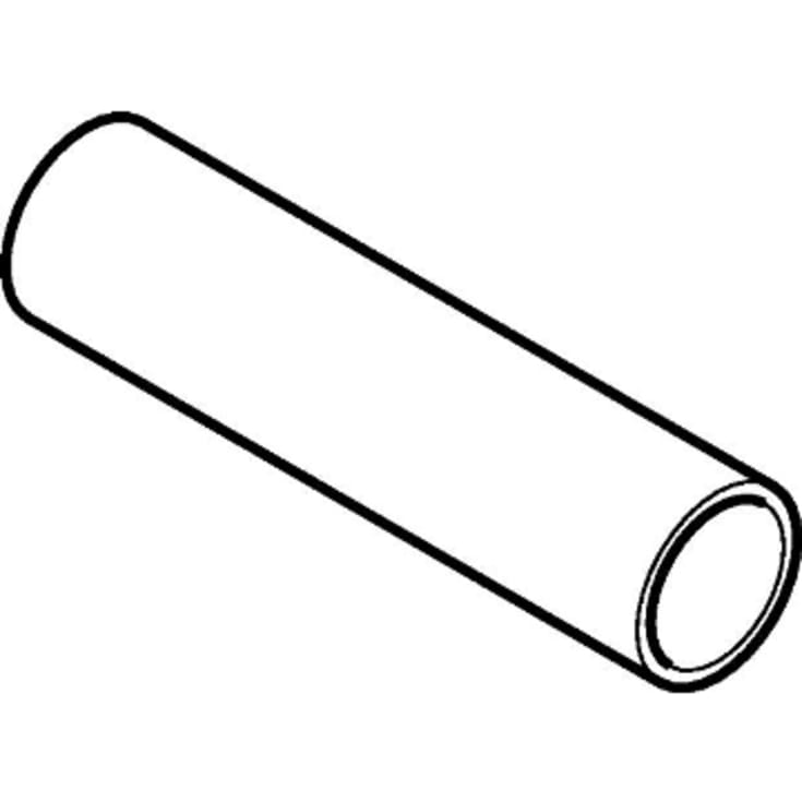 6 meter Geberit Mapress forzinket rør t/varmeanlæg, 76 mm