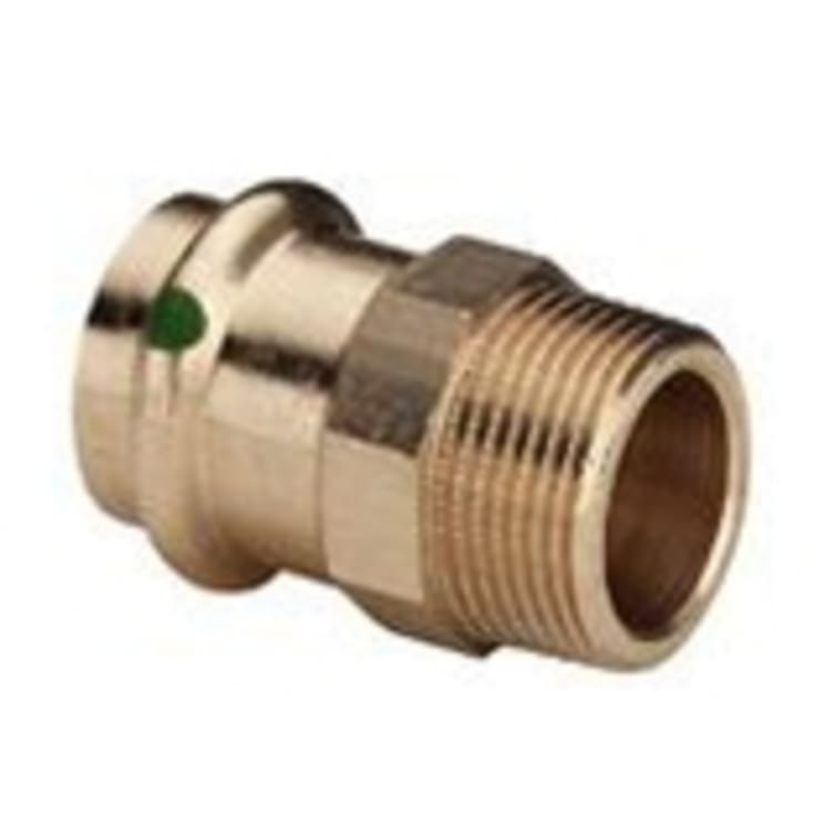 Viega Sanpress overgang, tappevann, varme, muffe/nippel, 54 mm x 2"