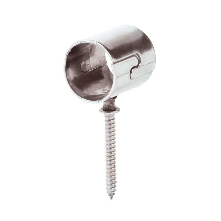 15 mm Inox rørbærer - kort