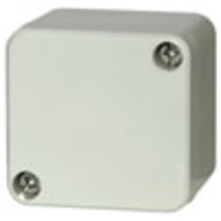 8 stk KASSE EURO ABS 52X50X40 GRÅ