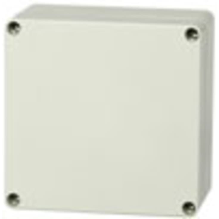 8 stk KASSE EURO ABS 120X122X95 GRÅ