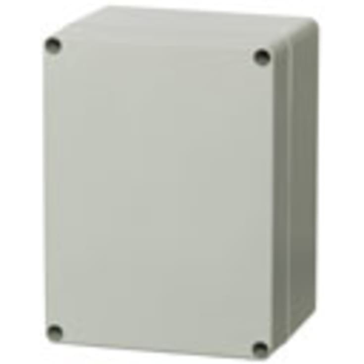 4 stk Kasse Euro ABS 124X244X100 grå