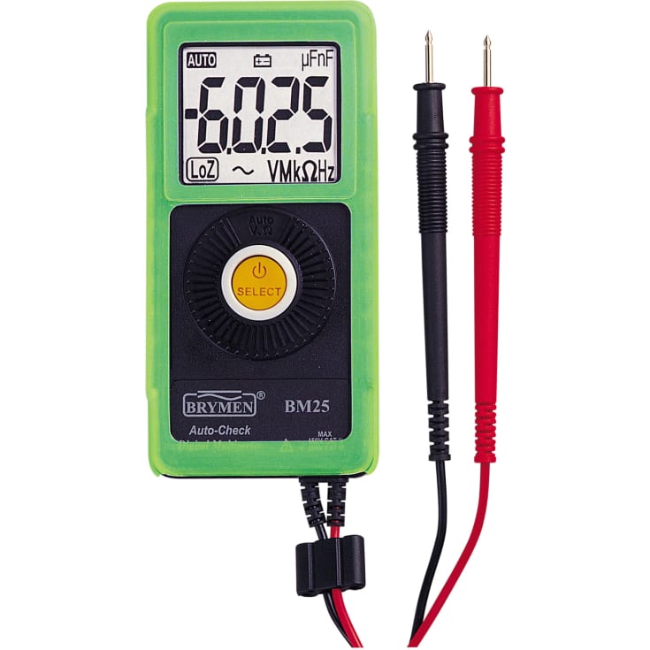Fickmultimeter ELMA 25 med autocheck
