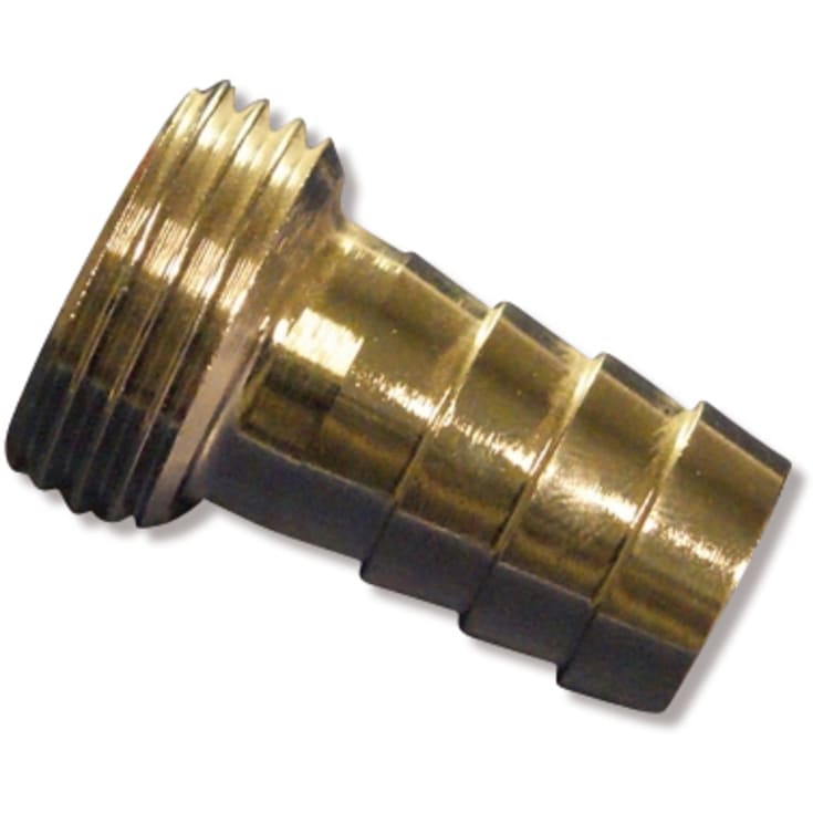 15 mm x 1/2" slangetupp med nippel