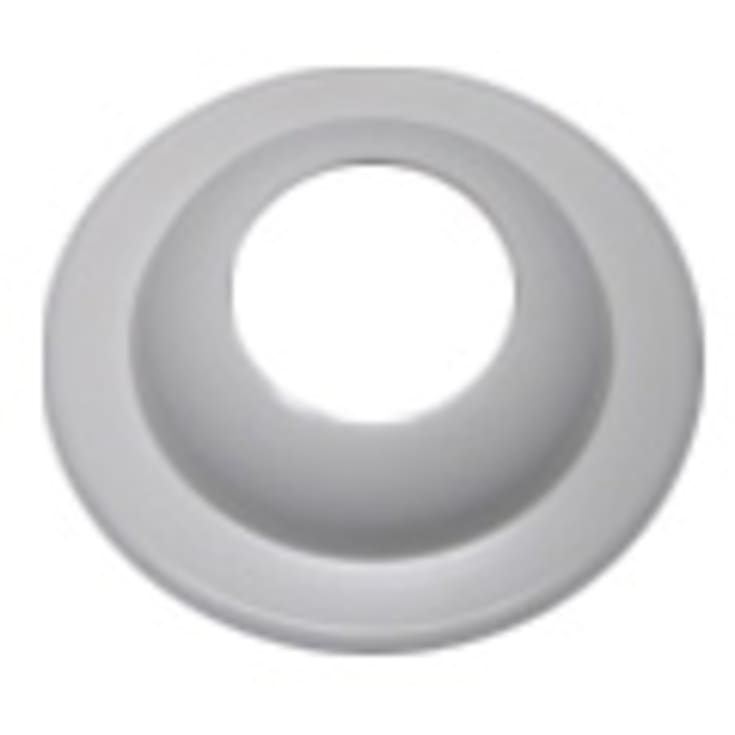 1.1/4" Plastbøsningskrave hvid