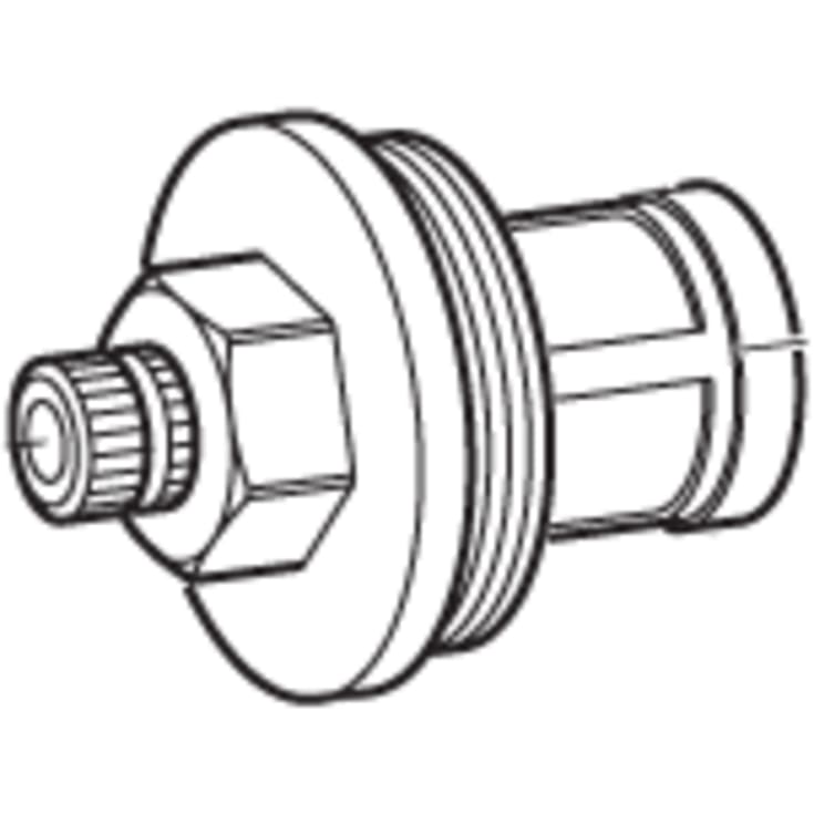 Børma ventiloverdel 23 mm til kold