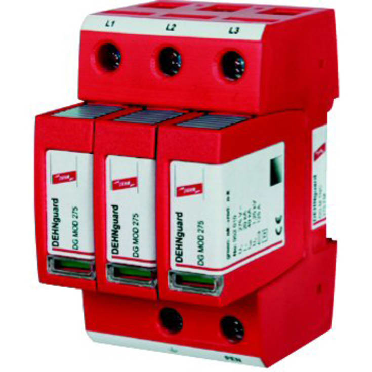 Transientbeskyttelse Stærkstrøm Dehnguard M TNC 275