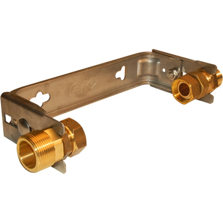 1,1/4" Meter brakett, Qn6, for horisontal montering